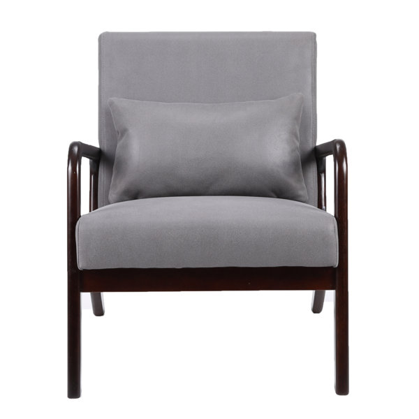 Oliver Jizell MidCentury Modern Fabric Accent Lounge Chair with